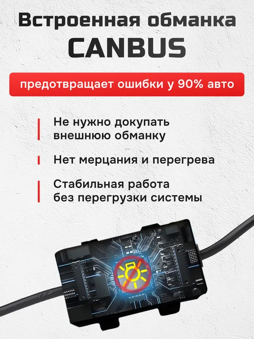 ZMB Светодиодные автомобильные H4 BI LED лампы Н4 билед, вариант, фото 3