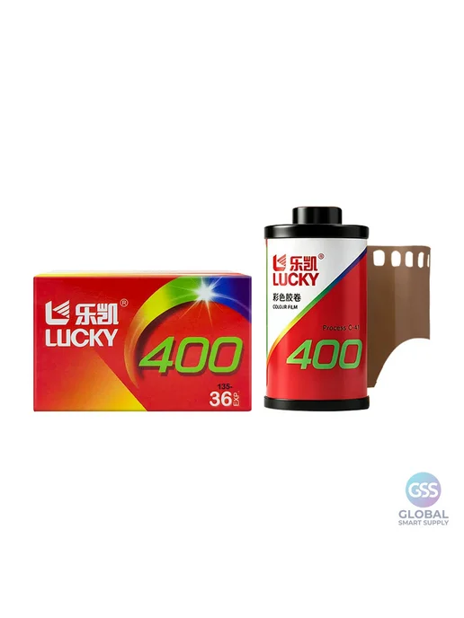 Нет бренда Фотопленка 135 цветная, 36 кадров, Lucky 400, 35 мм цветная негативная