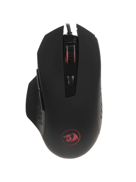 Redragon Мышка игровая для ноутбука проводная Gainer черная, черный, фото 8