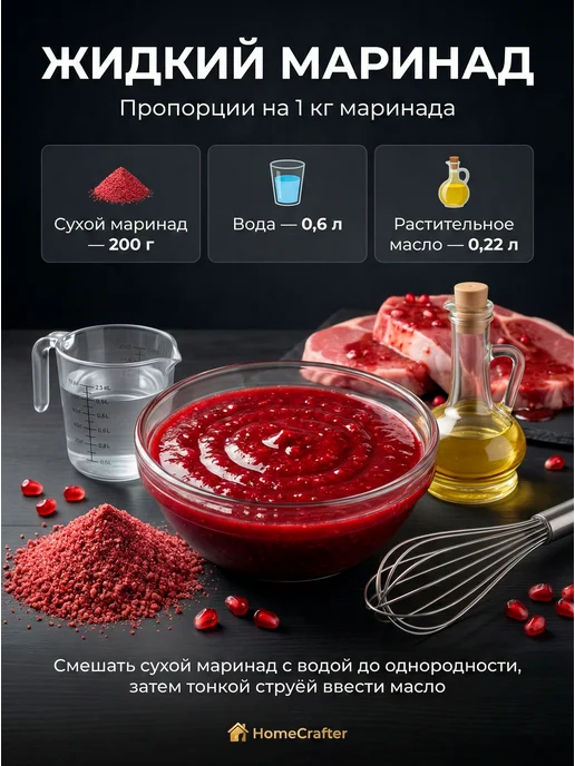 Маринад для мяса Гранатовый, вариант, фото 4