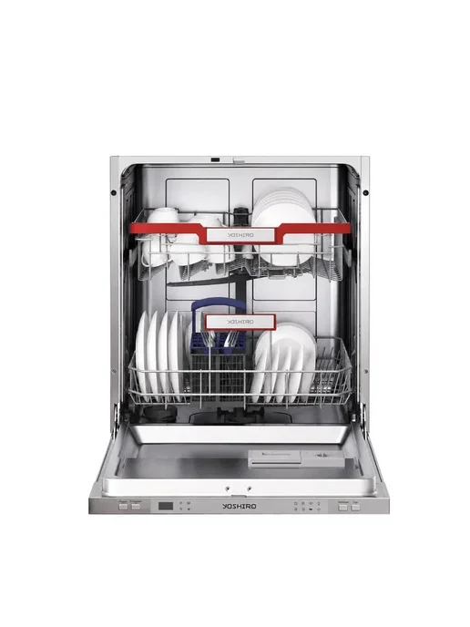 YOSHIRO Посудомоечная машина 60 см встраиваемая YDW-B60B2X13, 2x13, фото 2