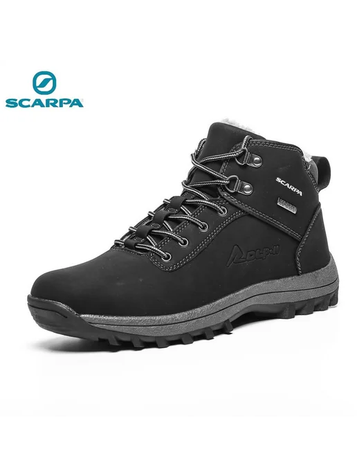 Сноубутсы Scarpa Мужские зимние снегоступы, нескользящие и, зеленый, фото 6