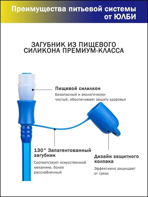Питьевая система Ulbe, 2 л, бирюзовая, 2 л, фото 8
