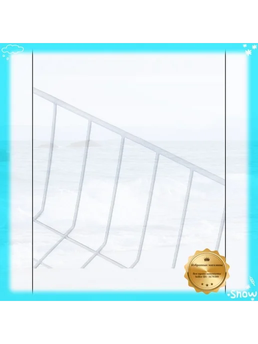 Проволочная корзина для морозильника 49,5×24,5×20 см, 1 шт, 49.5x24.5x20 см, 1 шт, фото 7