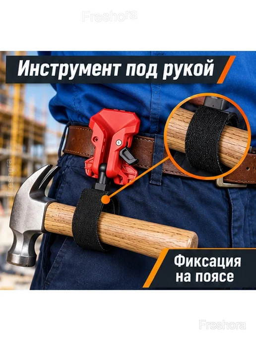 Держатели для инструмента на пояс с замком, 2 шт, 2 шт, фото 3