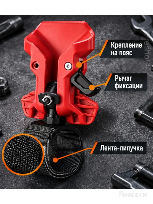 Держатели для инструмента на пояс с замком, 2 шт, 2 шт, фото 7