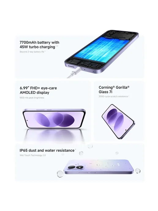 Смартфон Xiaomi Redmi Note 17 4/128 ГБ, цвет не указан, фото 3