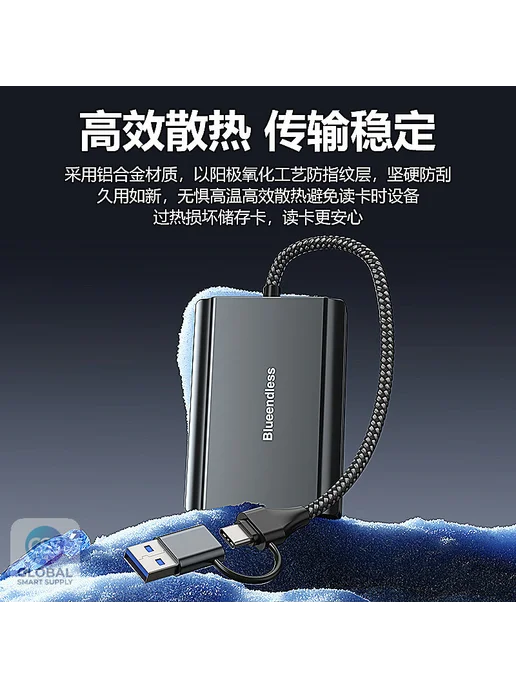 Нет бренда Картридер CFexpress Type A B, USB 3.2, черный, фото 3