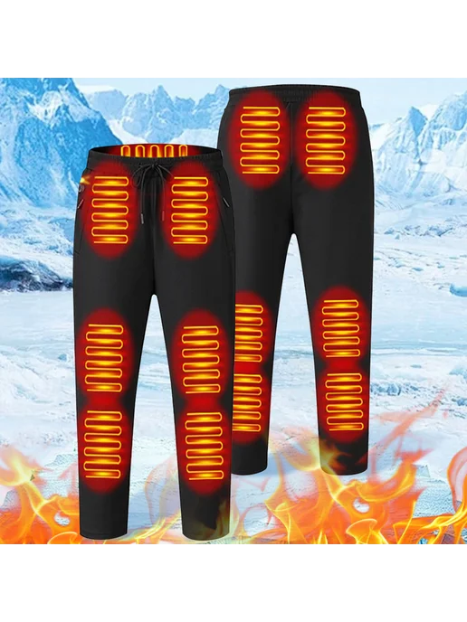 Мужская женская утепл брюки, USB 12 зон, 5V, легко, вариант, фото 2