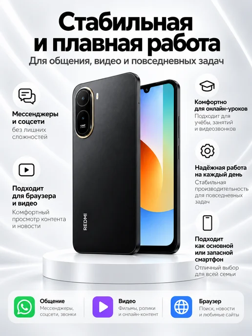 Смартфон Xiaomi A7 Pro 3/128 ГБ, черный, фото 8