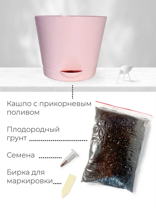 Магия Цветов Индийская сирень Набор для выращивания растений, фиолетовый, фото 3