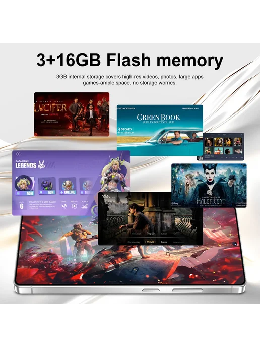 Смартфон iVMi 17pro Max 3/16 ГБ, черный, фото 3