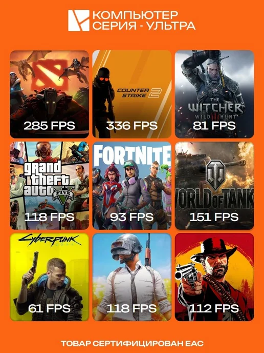 ЮКОМС Игровой компьютер (5800 RTX 3090 Ti), белый, фото 2