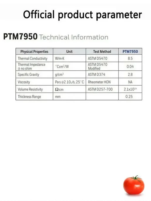 PTM7950 термоинтерфейс Honeywell 8.5 Вт м·К, 8,5 Вт, фото 5