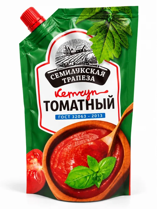 Семилукская Трапеза Набор кетчупов Томатный и острый 2 шт, 2 шт, фото 8