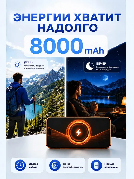 Смартфон TECNO 1 16/1024 ГБ, синий, фото 6