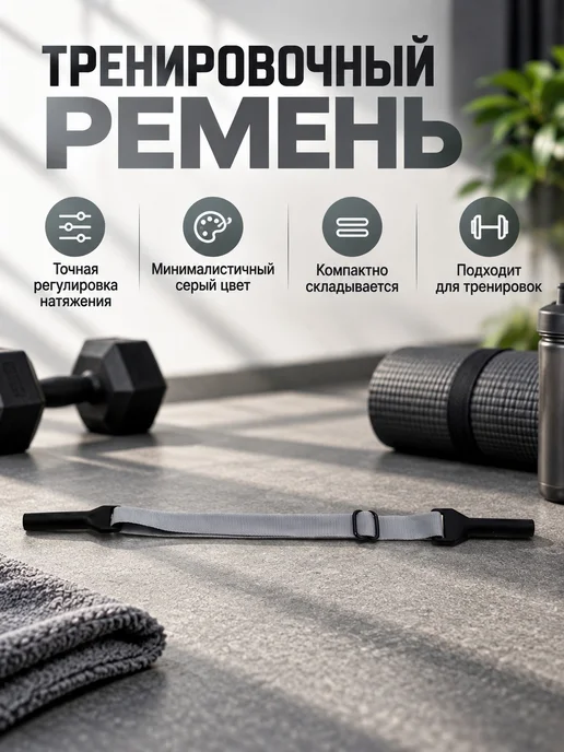 Резинка для очков регулируемая взрослая, серый, фото 6