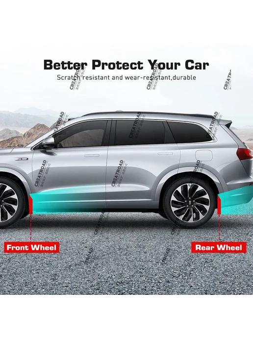 Lutehil Для Kia Seltos 2019 2020 2021 2022 2023 2024 брызговики, за, вариант, фото 3