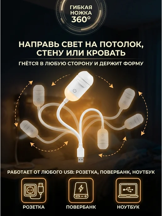 Dream Room Ночник проектор космос звездное небо, белый, фото 7