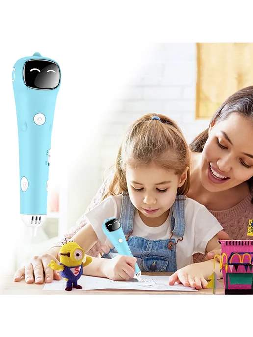 3D ручка Low Temp с PCL, USB, безопасная для детей, вариант, фото 2