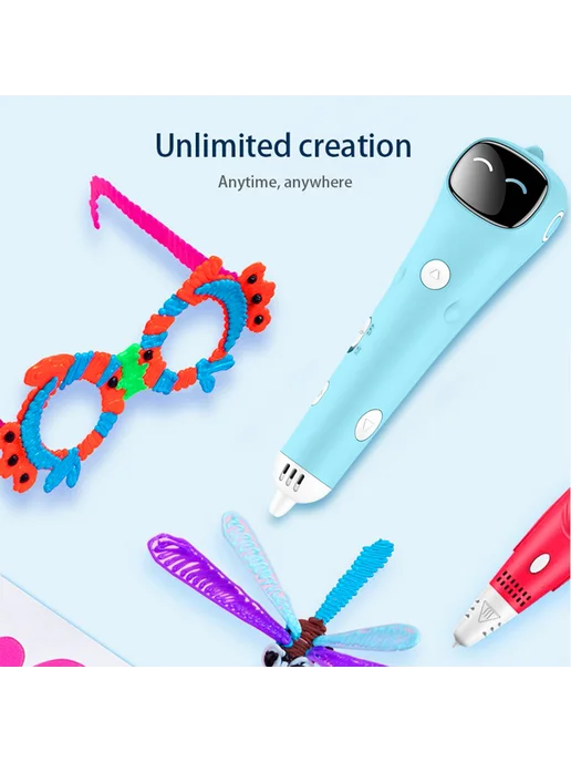 3D ручка Low Temp с PCL, USB, безопасная для детей, вариант, фото 7