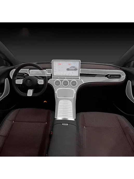 ST sporttech Прозрачная защитная пленка из ТПУ для окон автомобиля, устой, прозрачный, фото 2