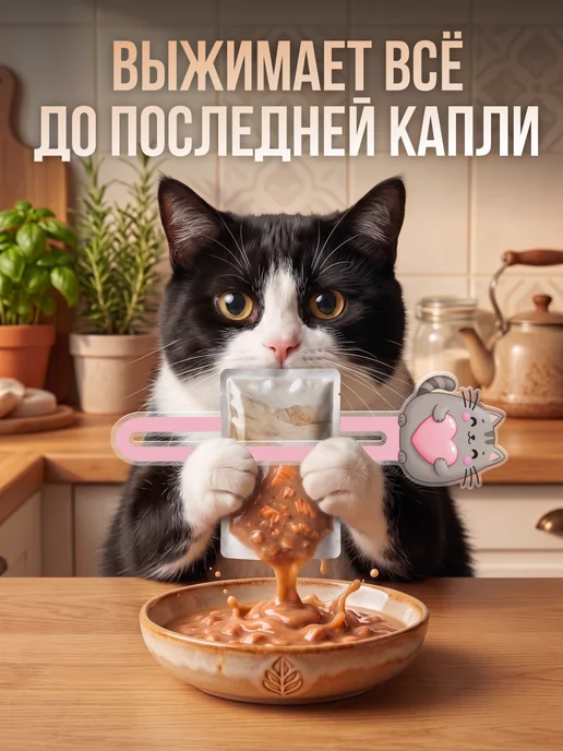 Акрил на Заказ Пресс давилка для корма Розовый, розовый, фото 7