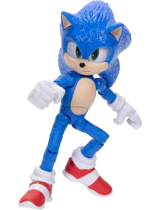 Sonic the Hedgehog 3 Фигурка Соника и Шадоу, синий, фото 2