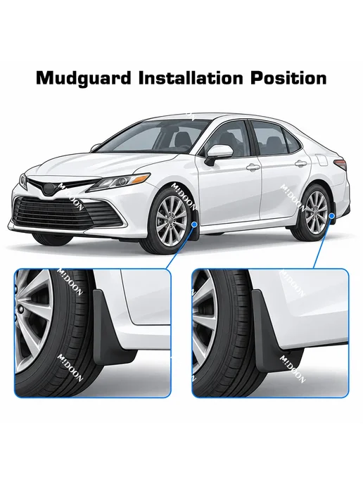 APPDEE Для Kia Optima 2016-2020 2017 2018 2019 брызговики, защитны, вариант, фото 3