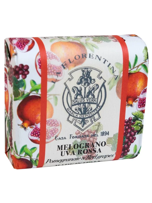 Мыло туалетное твердое La Florentina "Фруктовые Сады" & Red, красный, фото 2