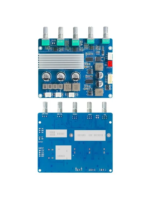 Нет бренда Аудиоусилитель VIRE-TW21C050-100V2.0 2.1, вариант, фото 2