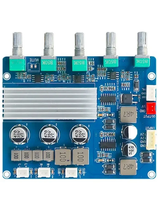 Нет бренда Аудиоусилитель VIRE-TW21C050-100V2.0 2.1, вариант, фото 3