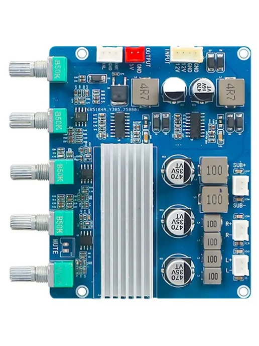 Нет бренда Аудиоусилитель VIRE-TW21C050-100V2.0 2.1, вариант, фото 4