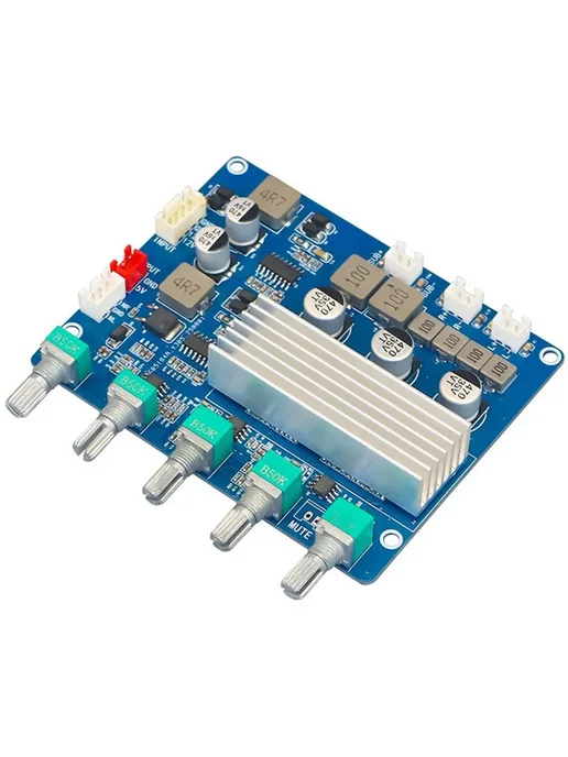 Нет бренда Аудиоусилитель VIRE-TW21C050-100V2.0 2.1, вариант, фото 5