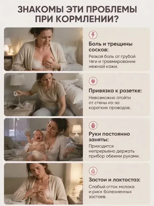 paomma молокоотсос, белый, фото 2
