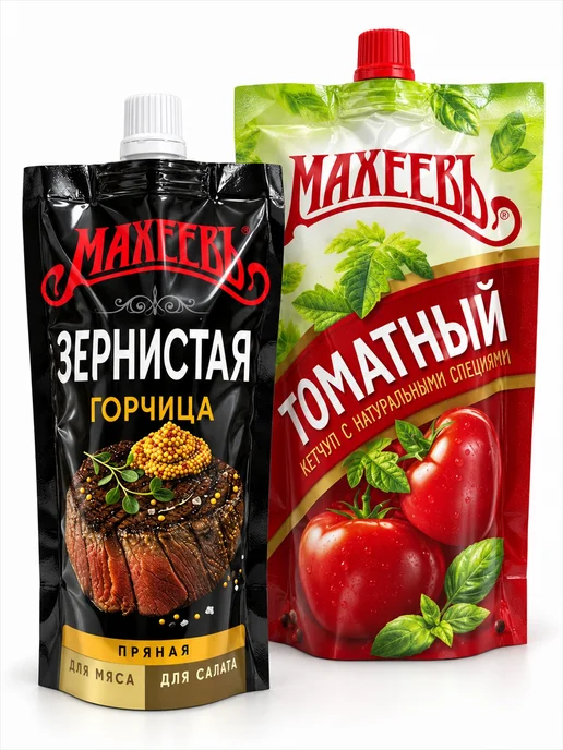 МахеевЪ Набор соусов К мясу и сосискам 2 вида, вариант, фото 7