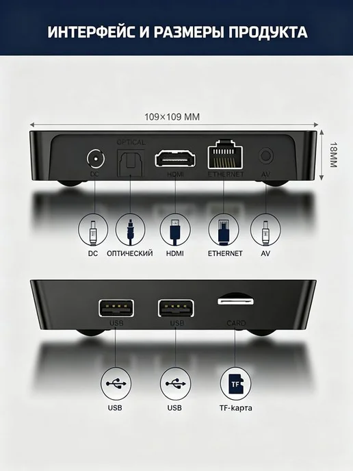 X96Q PRO ТВ-бокс на Android 10,AndroidTV Allwinner H313 2ГБ, 2 ГБ, фото 8