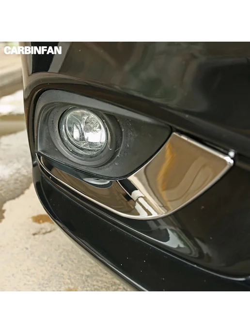 CARBINFAN Накладки на противотуманные фары (реснички) для Mazda 6 Aten, вариант