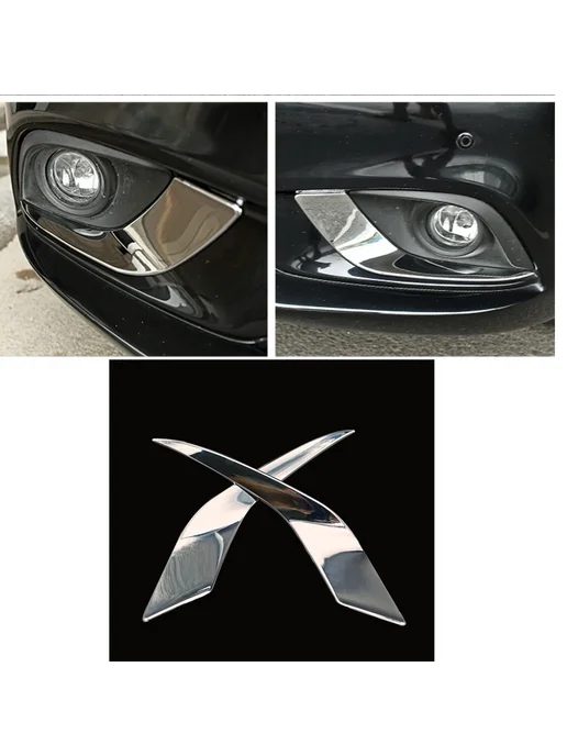 CARBINFAN Накладки на противотуманные фары (реснички) для Mazda 6 Aten, вариант, фото 2