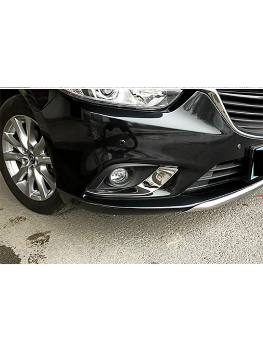 CARBINFAN Накладки на противотуманные фары (реснички) для Mazda 6 Aten, вариант, фото 5