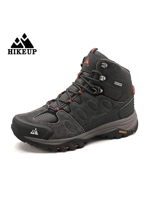 HIKEUP Мужские Походные Ботинки С Высоким Вырезом, вариант, фото 4