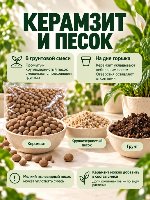 РБС-Агро Керамзит для цветов 5-10 1л, 1 л, фото 6