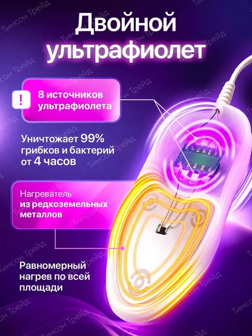 Сушилка для обуви с УФ-обработкой, вариант, фото 2