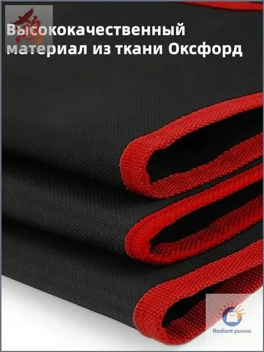 Органайзер-рулон для гаечных ключей, 25 карманов, 6–32 мм, вариант, фото 3