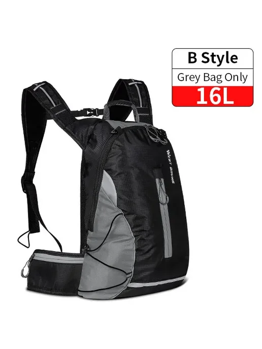 West Biking рюкзак вело 10L, желтый, 16 л, серый