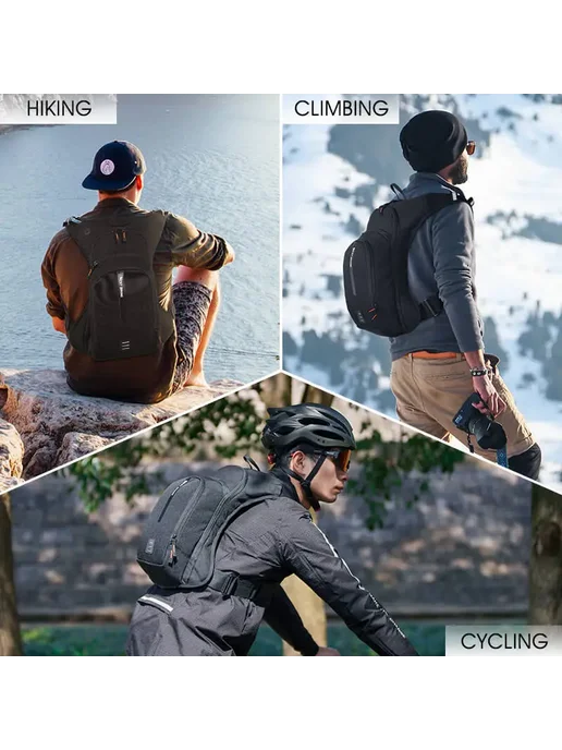 West Biking рюкзак вело 10L, желтый, 16 л, серый, фото 7
