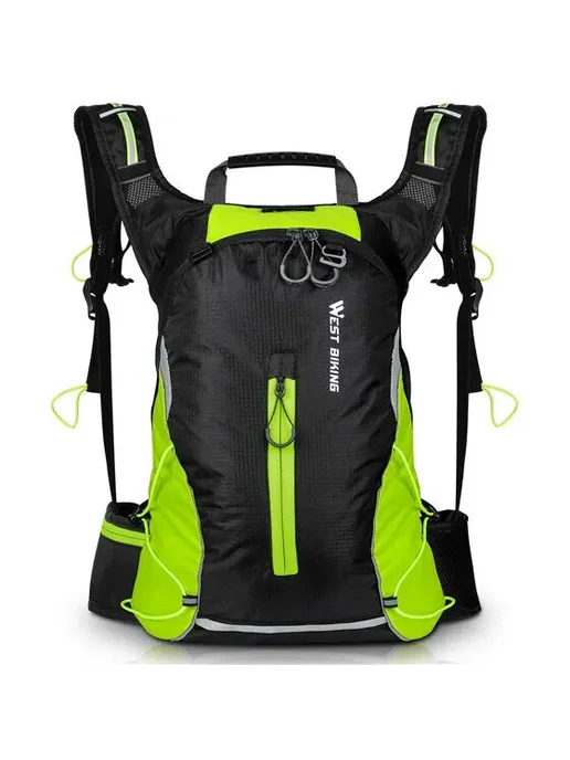 West Biking 16L Велорюкзак Only Green Bag, 16 л