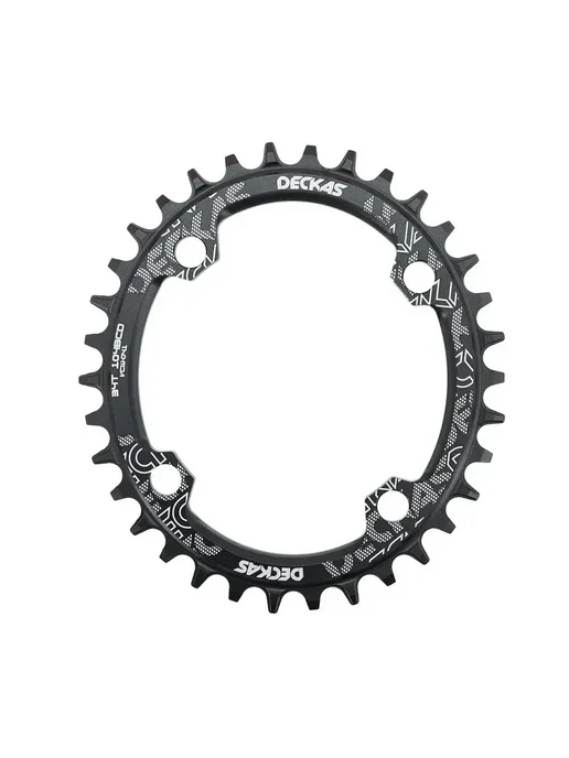 DJC Components DECKAS звезда 34T, BCD104, алюминий, серая, серый