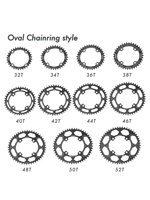 DJC Components DECKAS звезда 34T, BCD104, алюминий, серая, красный, фото 4