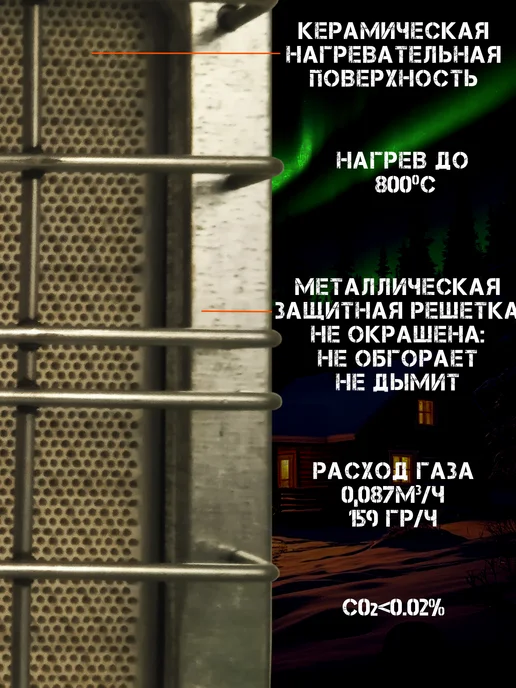 САВО Портативная плитка газовая туристическая, зеленый, фото 4
